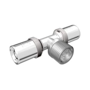 LK PressPex T-Coupling External Thread Branch AX25xR15