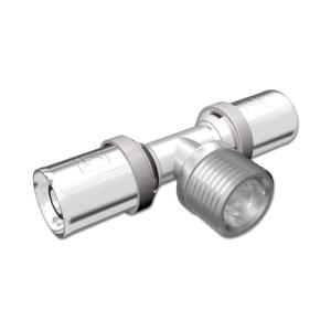 LK PressPex T-Coupling External Thread Branch AX25xR20xAX20