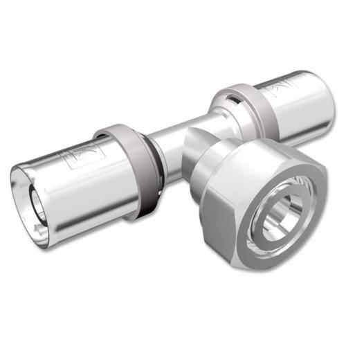 LK PressPex T-koppling inv gg lekande mutter avstick