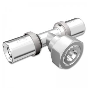 LK PressPex T-koppling inv gg lekande mutter avstick