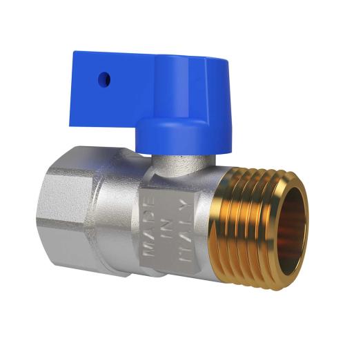 LK Ball Valve 427 Straight Blue Knob Internal/External G15