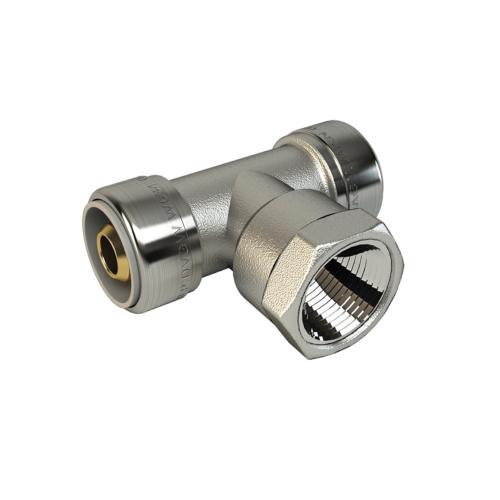 LK PushFit AX T-Koppling Invändig Gänga