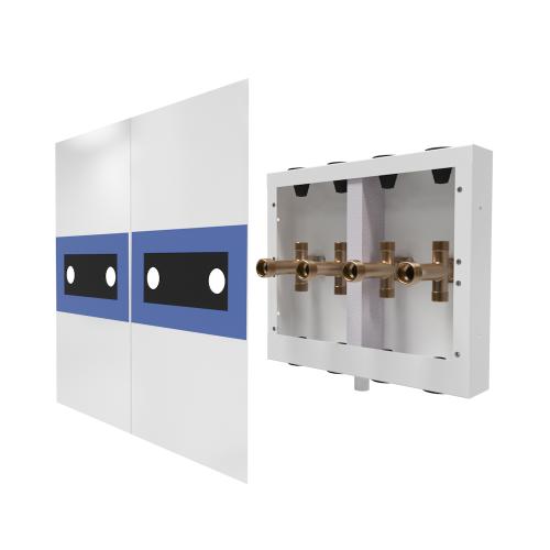 LK Manifold Cabinet UNI VP 400x350x70mm