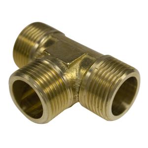 T-Pipe KRK 150 External Thread G20 Brass Ezze