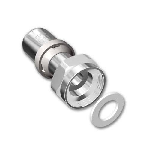 LK PressPex Ligekobling Med Flydende Møtrik A50xG40