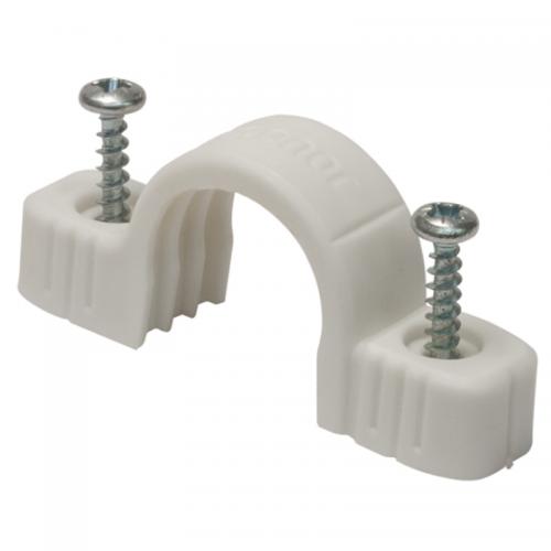 Teck Enkelklammer f. skyddsrör 28mm