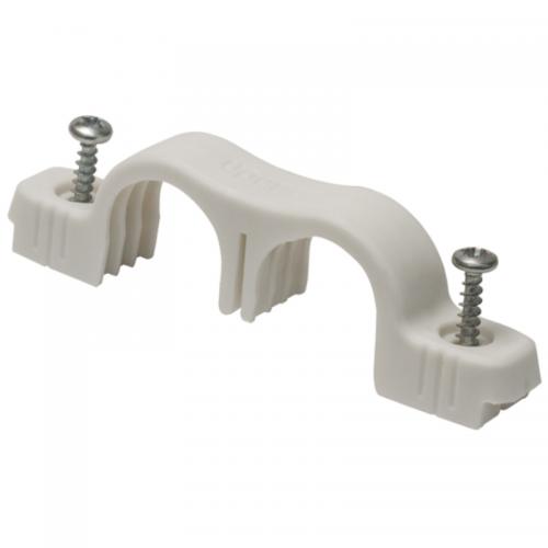 Teck Dubbelklammer skyddsrör 34mm