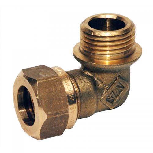 Vatette Vinkelkoppl Utvändig Gänga