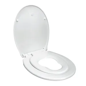 Toalettsits Arrow Duo Seat Mjukstängande