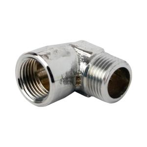 Metal Angle Inside/Outside Thread G15x90° Chrome Ezze