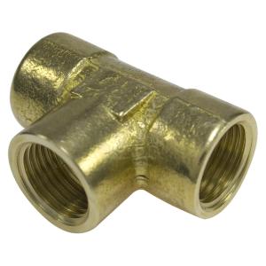 Metal T-Tube Internal Thread G20xG15 Brass Ezze