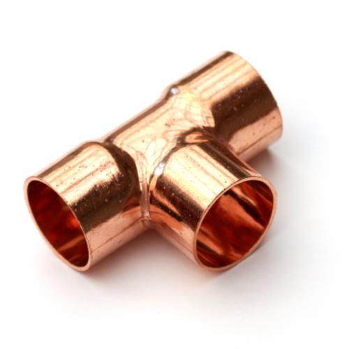 Kapillär T-rör invändig lödning 12x15