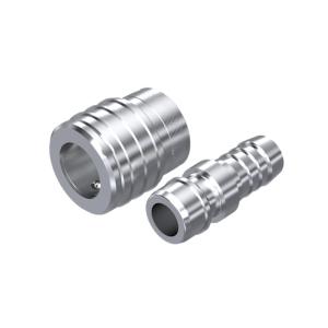 ​Coupling Kit Internal Thread G15x15mm Chrome Ezze