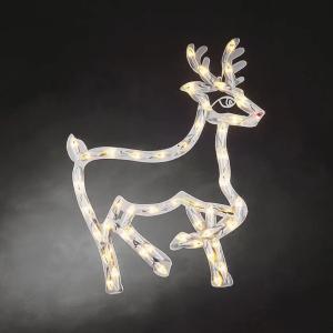 Window Silhouette Clear 50 Warm White LED IP20 White Konstsmide