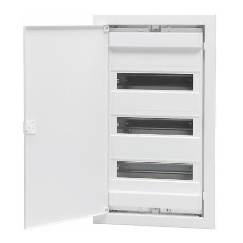 Standard Enclosure, Recessed, 3 Row, 36 Modules, IP40, Malmbergs 2291767