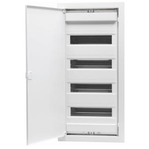 Standard Enclosure, Recessed, 4 Row, 48 Modules, IP40, Malmbergs 2291768