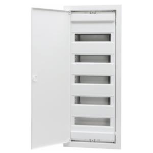 Standard Enclosure, Recessed, 5 Row, 60 Modules, IP40, Malmbergs 2291769