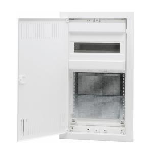 Media Center, Recessed, 3 Rows, 12 Modules, IP40, Malmbergs 2291774