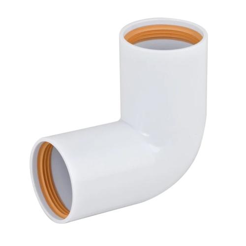 Polypropylene Angle 40mmx90° White Faluplast 74250