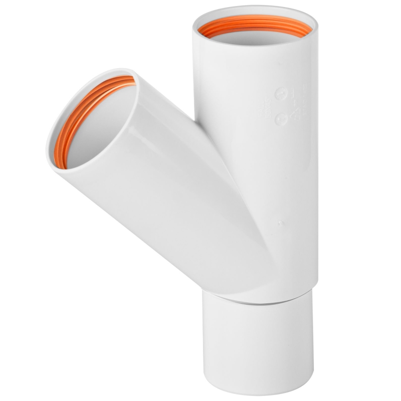 PP T-RÖR VIT 50 FP 75060, MED
