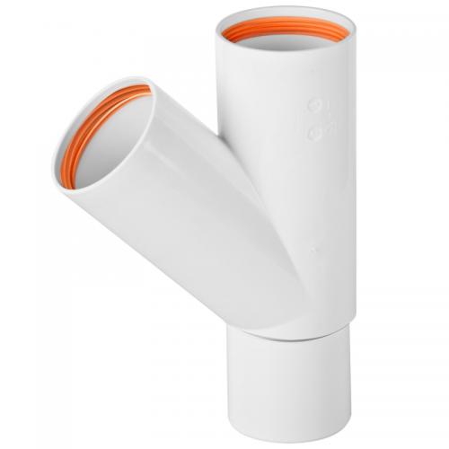 PP T-RÖR VIT 50 FP 75060, MED