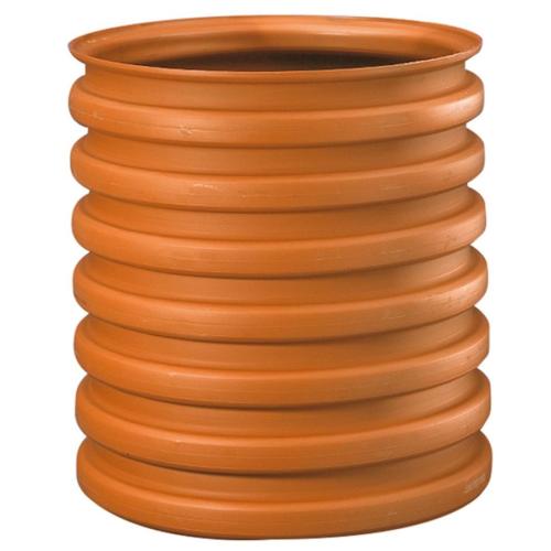 Korrugerat ståndarrör 400, 2m, Tegra-Wavin