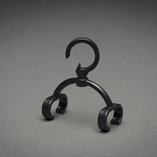 Hängare För Slingor Med Platt Kabel IP44 Svart 10st Konstsmide