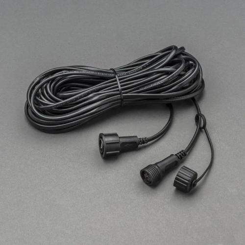Extension Cord 10m IP44 Black Konstsmide