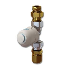 LK Thermostatic Valve Set Mini 24V NC 16x2mm-G15