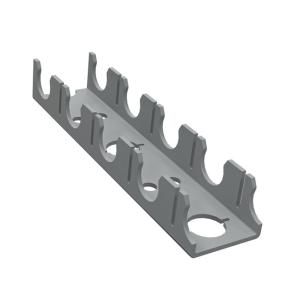 LK Gulvvarmeliste 20mm 4m Brun Grå