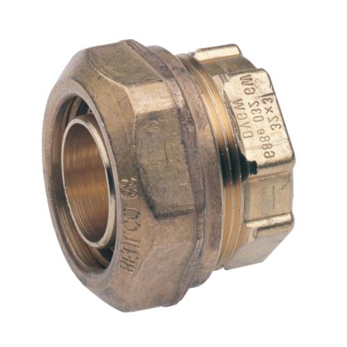 Rak Koppling BA 66110 20, 25, 32, 40, 50, 63, 75 x inv gga