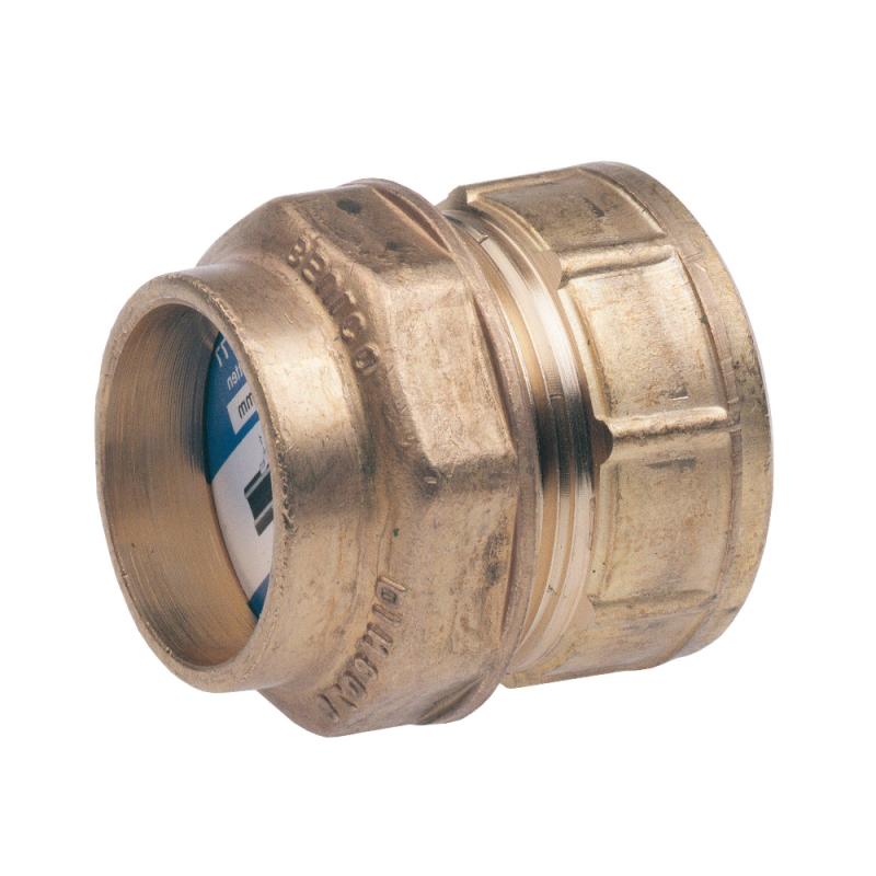 Rak Koppling Invändig Gänga BA 77112 För PEM Klämring Mässing Beulco (20mm X G20)