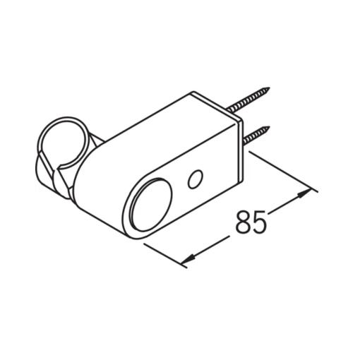 Oras Apollo Väggfäste Vit