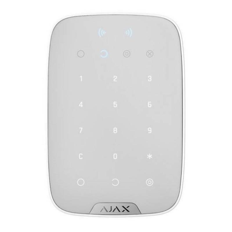 Ajax Keypad Plus DESfire Trådlös (Vit)