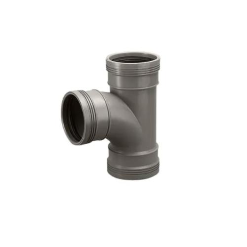 Wafix PP Manifold, 3 Ærme​, Buet, 88,5°, Grå