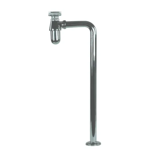 Vattenlås Av Metall Krom 32mm Kompl