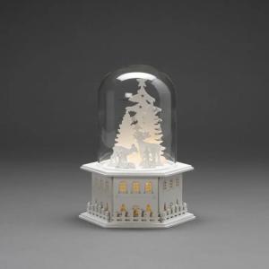 Silhuetmotiv Træer Og Dyr 6 LED IP20 Hvid Konstsmide