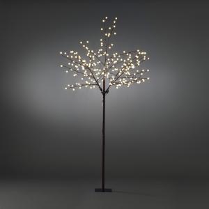 Brunt Träd 250cm Varmvit LED, Konstsmide