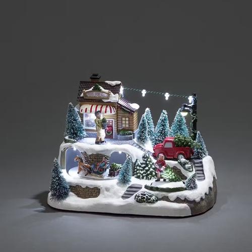 Mekanisk Juldekoration 10 LED IP20 Flerfärgad Konstsmide