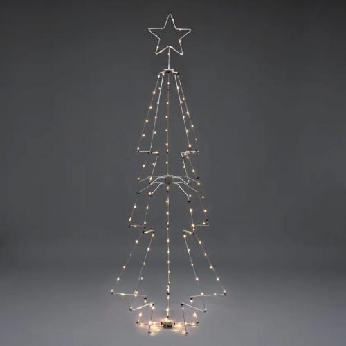 Metal Tree 145 Amber LED IP20 White Konstsmide