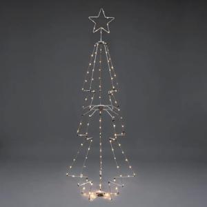 Metal Tree 145 Amber LED IP20 White Konstsmide