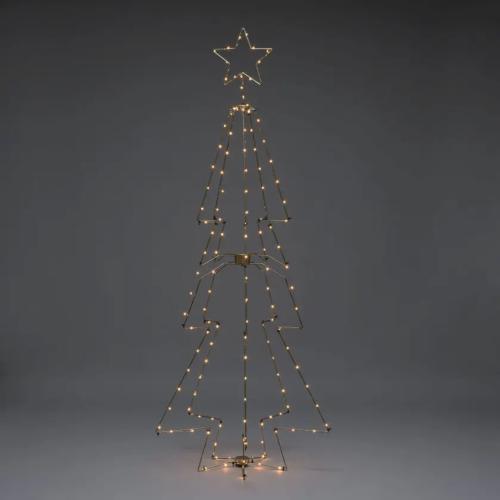 Metal Tree 145 Amber LED IP20 Brass Konstsmide