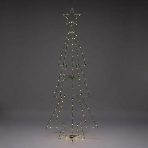 Metal Tree 145 Amber LED IP20 Dark Green Konstsmide