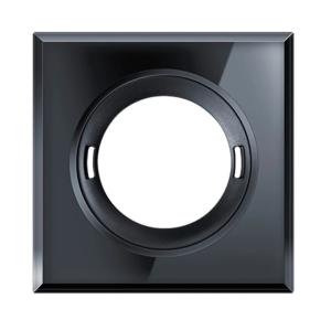 Esylux Cover Flat Series Glass Square Black