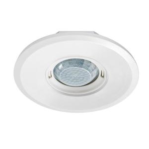 Esylux Motion Detector Flat Round Large 230V IP20 White