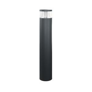 Esylux Bollard On-Off Clear Glass 18W 3000K IP65 Anthracite