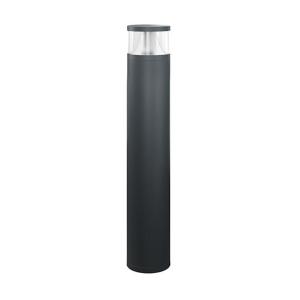 Esylux Bollard Dali Clear Glass 18W 4000K IP65 Anthracite