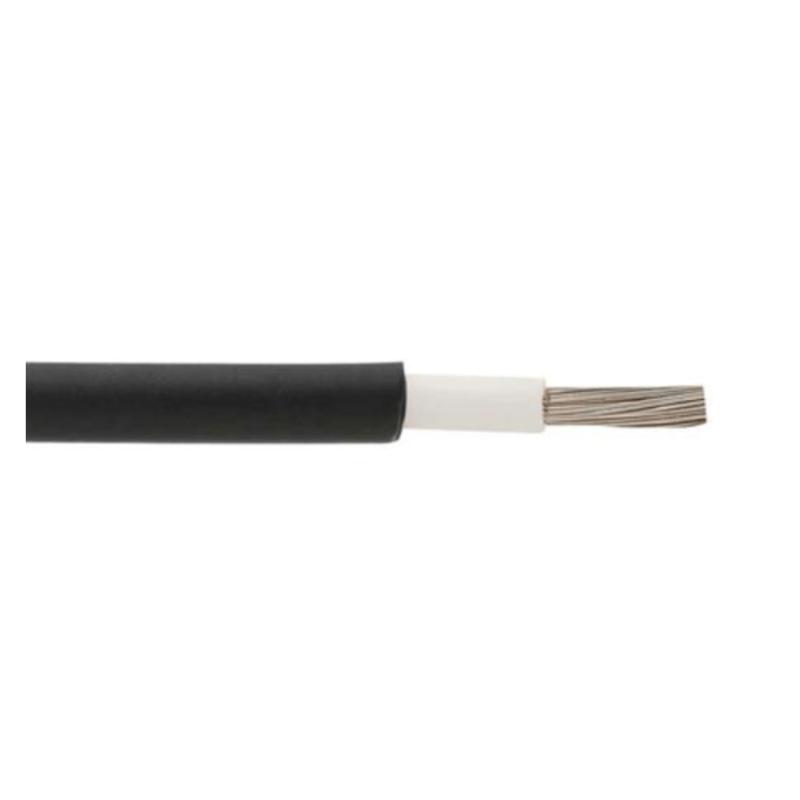 Solcellskabel H1Z2Z2K 1X6mm2 Svart T500 (500M)