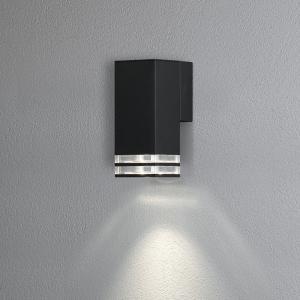 Pollux Wall Lantern 2xGU10 Black, Konstsmide