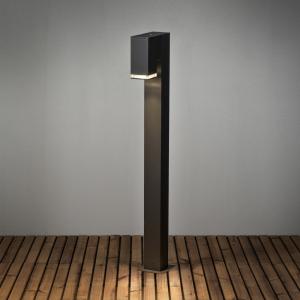 Pollux Bollard Black GU10, Konstsmide